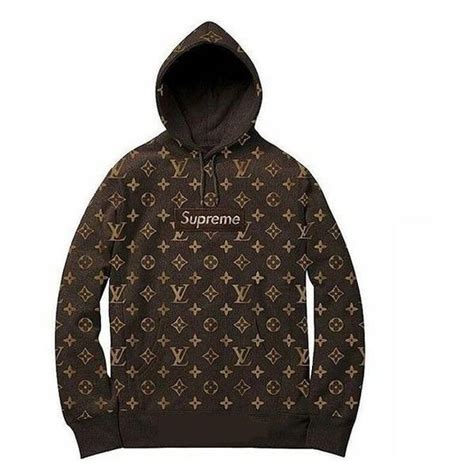 supreme e louis vuitton moletom original